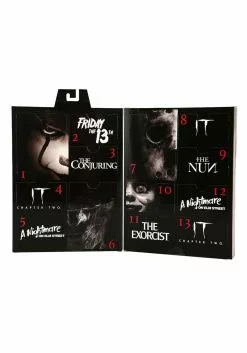 Bioworld Merchandising / Independent Sales Horror Icons 13 Days Of Scary Socks Box Set -Disguise Store 13 days of scary socks horror icons box set alt 4