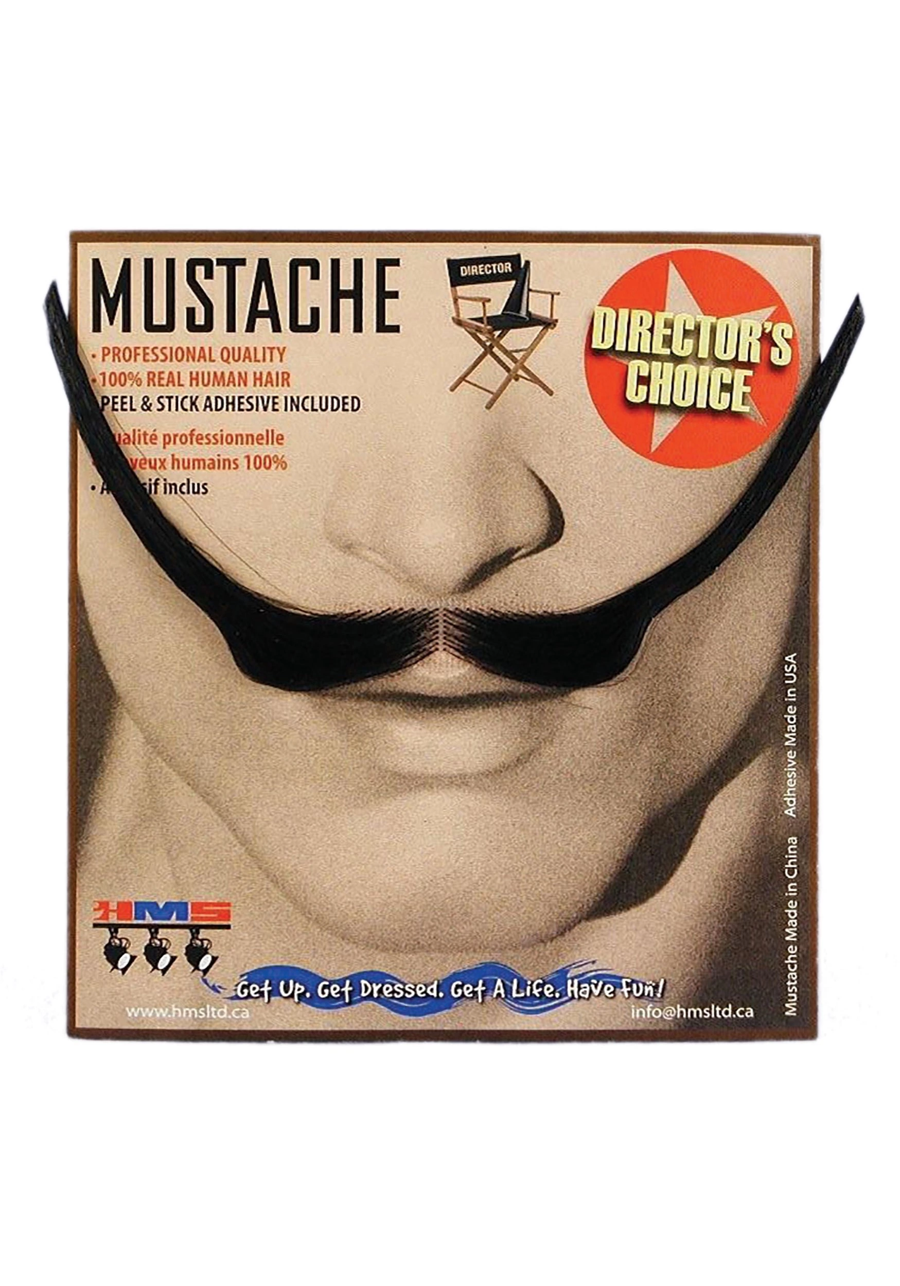 H.M. Smallwares 1890s Style Black Mustache 3 H.M. Smallwares 1890s Style Black Mustache