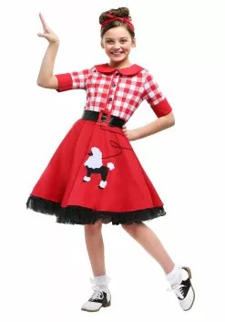 Fun Costumes 50s Darling Girls Costume