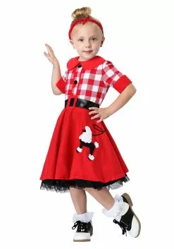 Fun Costumes 50s Darling Toddler Costume