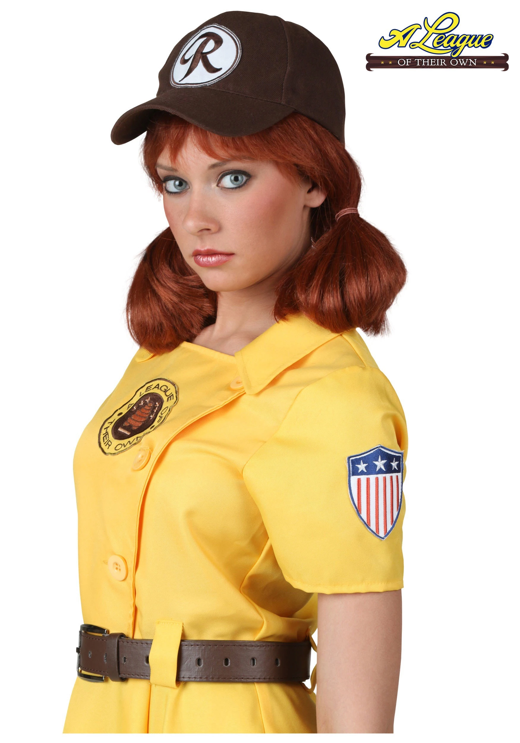 Fun Costumes A League Of Their Own Kit Wig 3 Fun Costumes A League Of Their Own Kit Wig