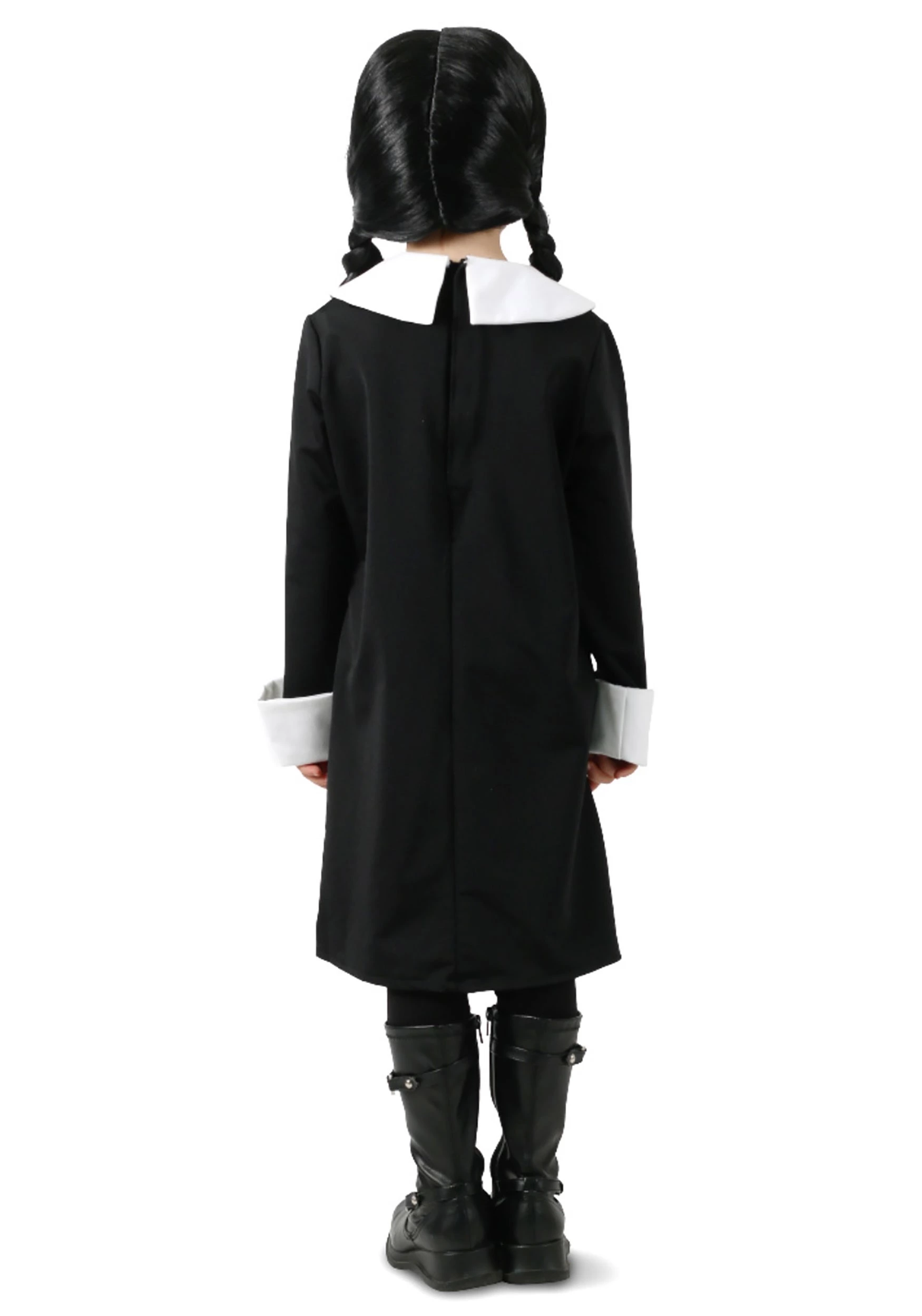 Princess Paradise Addams Family Wednesday Addams Kid Costume 4 Princess Paradise Addams Family Wednesday Addams Kid Costume - Image 2