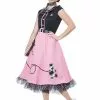 California Costume Collection 50s Sweetheart Costume For Adults -Disguise Store adult 50s sweetheart costume