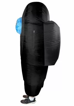 Studio Halloween Black Sus Crewmate Killer Costume For Adults -Disguise Store adult black sus crewmate killer costume alt 2