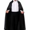 Fun Costumes Adult Black Vampire Cloak 2 Fun Costumes Adult Black Vampire Cloak -Disguise Store adult black vampire cloak