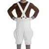 Fun Costumes Classic Chocolate Factory Worker Men's Costume -Disguise Store adult chocolate factory worker costume