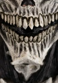 Oktober Studios Deathkeeper White Mask For Adults -Disguise Store adult deathkeeper white mask alt 5