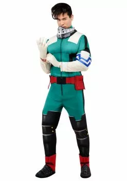 Rubies Costume Co. Inc Deku My Hero Academia Izuku Midoriya Costume For Adults -Disguise Store adult deku my hero academia izuku midoriya costume alt 3