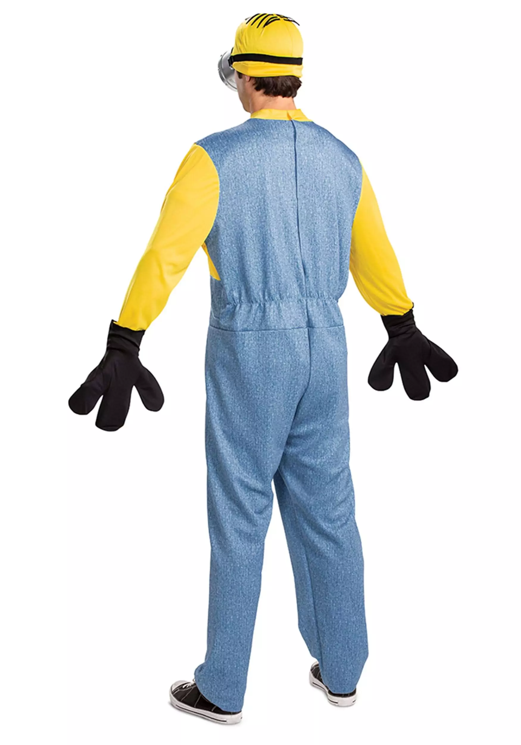 Disguise Adult Deluxe Minion Costume 4 Disguise Adult Deluxe Minion Costume - Image 2