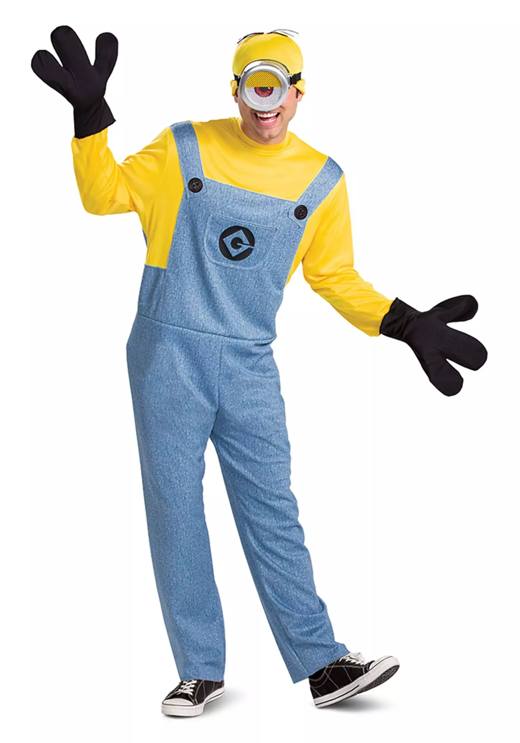 Disguise Adult Deluxe Minion Costume 3 Disguise Adult Deluxe Minion Costume