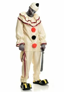 Charades Adult Freaky Clown Costume -Disguise Store adult freaky clown costume alt1