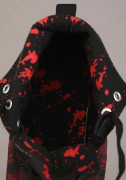 Ground Up Friday The 13th Jason High Top Adult Sneakers -Disguise Store adult friday the 13th jason high top sneakers alt 8