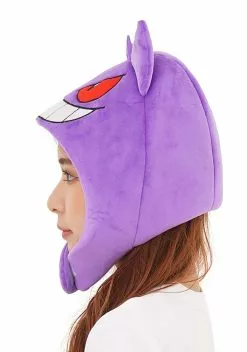 Sazac Gengar Pokémon Headpiece For Adults -Disguise Store adult gengar pokemon headpiece alt 2