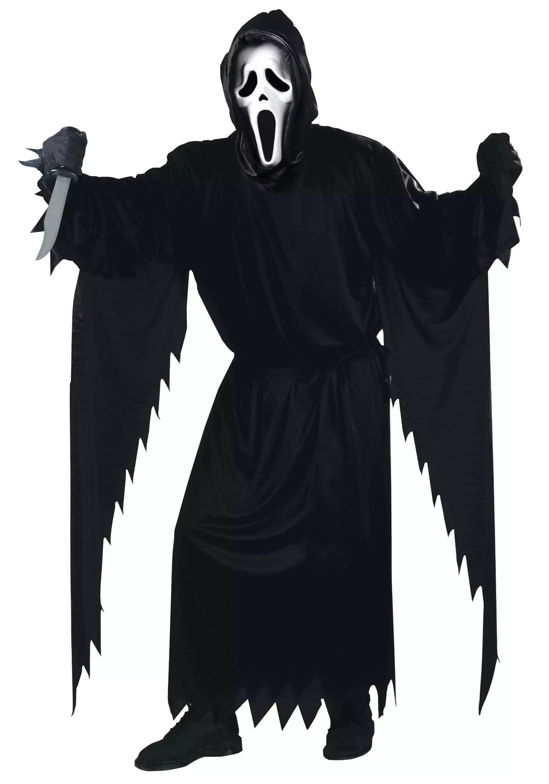Fun World Ghost Face Costume Set For Adults 4 Fun World Ghost Face Costume Set For Adults - Image 2