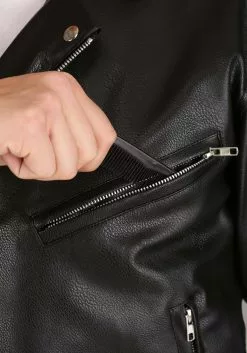 Fun Costumes Men's Grease Authentic T-Birds Jacket Costume -Disguise Store adult grease authentic t birds jacket costume alt 2