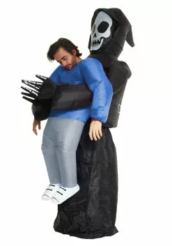 Morphsuits Adult's Inflatable Grim Reaper Pick Me Up Costume