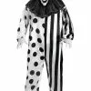 Fun World Killer Clown Costume For Adults -Disguise Store adult killer clown costume