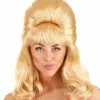 Partytime Wig Women's Blonde Ladybot Wig 1 Partytime Wig Women's Blonde Ladybot Wig -Disguise Store adult ladybot wig