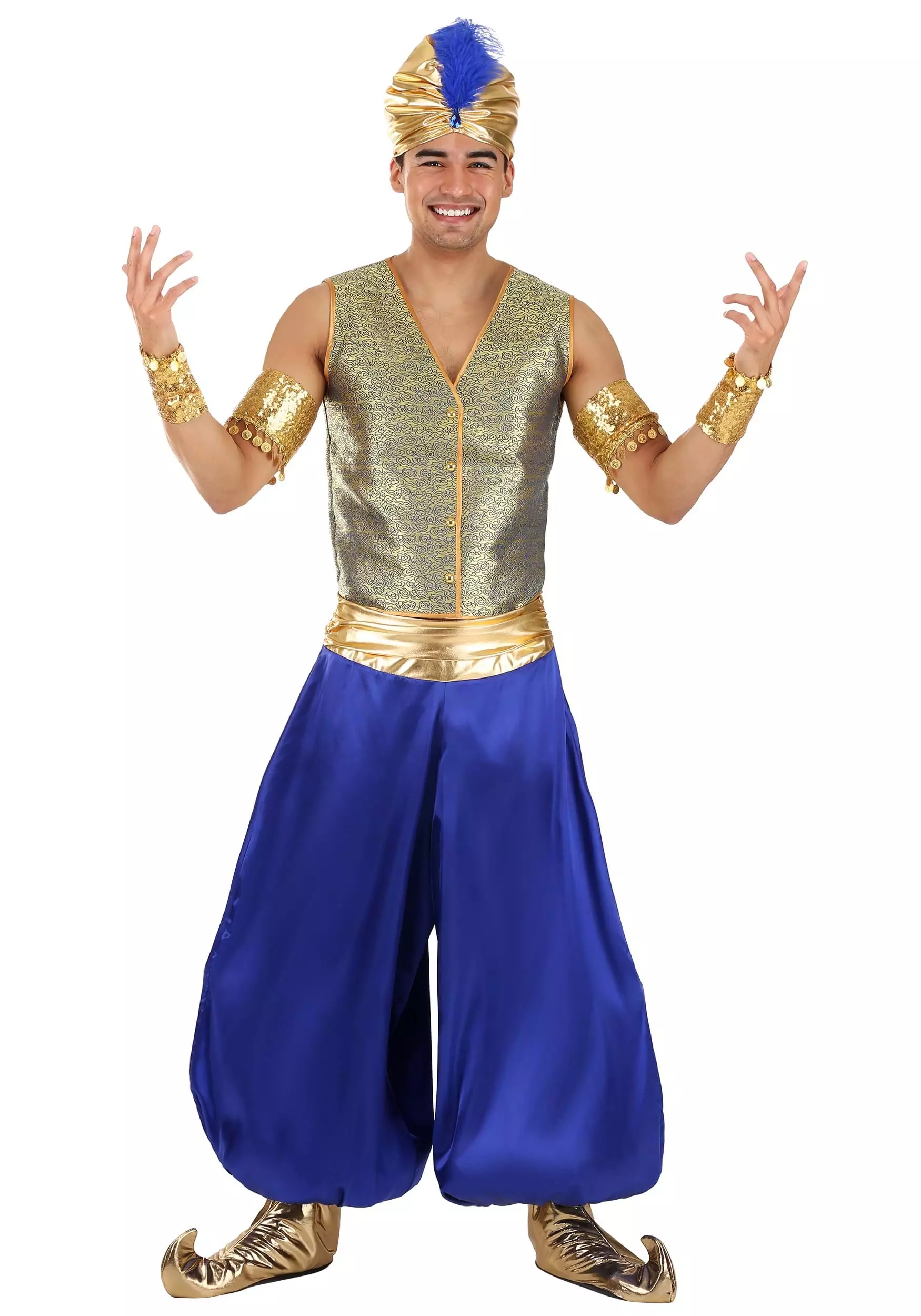 Armada Magical Genie Adult Costume 7 Armada Magical Genie Adult Costume - Image 5