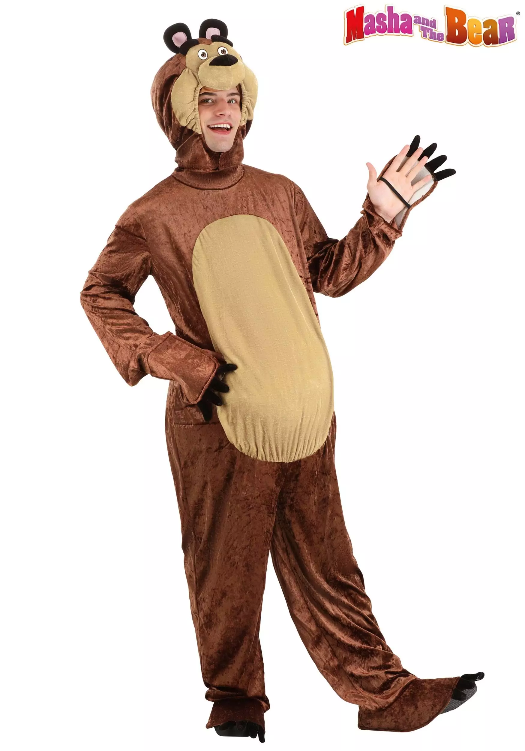 Fun Costumes Adult Masha And The Bear Bear Costume 3 Fun Costumes Adult Masha And The Bear Bear Costume