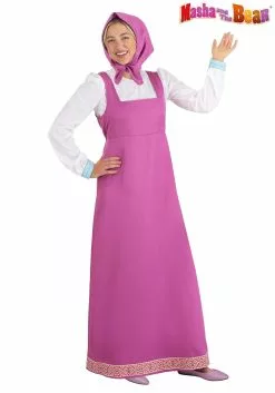 Fun Costumes Adult Masha And The Bear Masha Halloween Costume