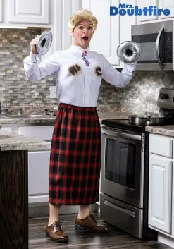Fun Costumes Mrs. Doubtfire Costume For Adults