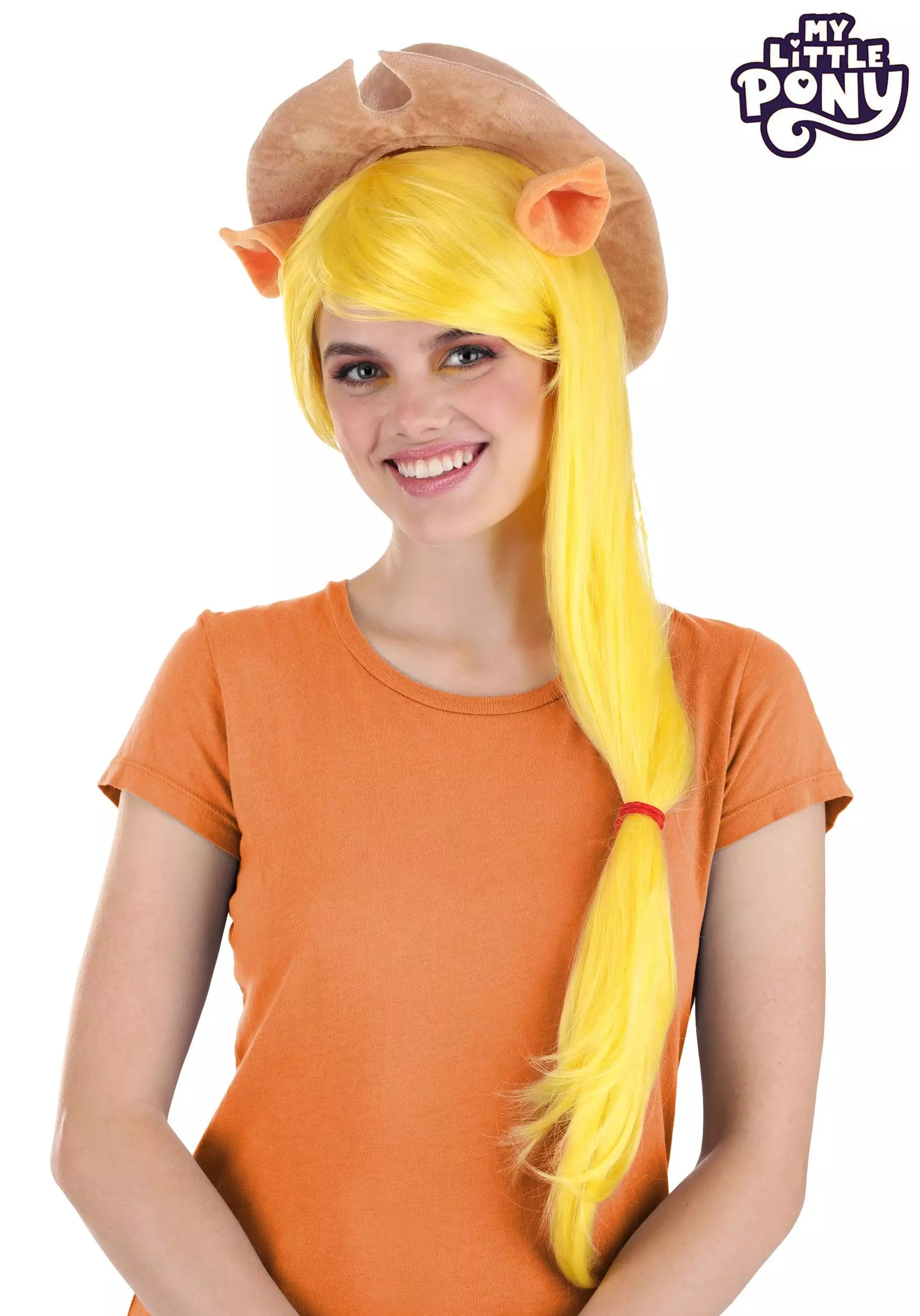 Partytime Wig My Little Pony Applejack Wig For Adults 3 Partytime Wig My Little Pony Applejack Wig For Adults