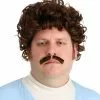 Partytime Costume & Lingerie (Yiwu) Factory Adult Nacho Libre Wig & Mustache -Disguise Store adult nacho libre wig mustache
