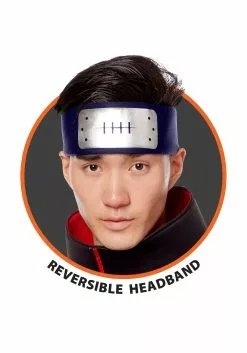 InSpirit Naruto Shippuden Akatsuki Costume For Adults -Disguise Store adult nartuto shippuden akatsuki costume alt 2