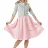California Costume Collection Adult Pink Poodle Skirt Costume