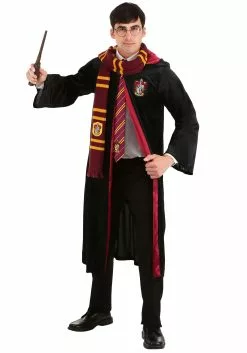 Jerry Leigh Plus Size Harry Potter Hermoine Deluxe Gryffindor Robe For Adults -Disguise Store adult plus size harry potter hermoine deluxe gryffindor robe 5