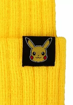Bioworld Merchandising / Independent Sales Adult Pokémon Pikachu 3D Cosplay Cuff Beanie -Disguise Store adult pokemon pikachu 3d cosplay cuff beanie alt 2