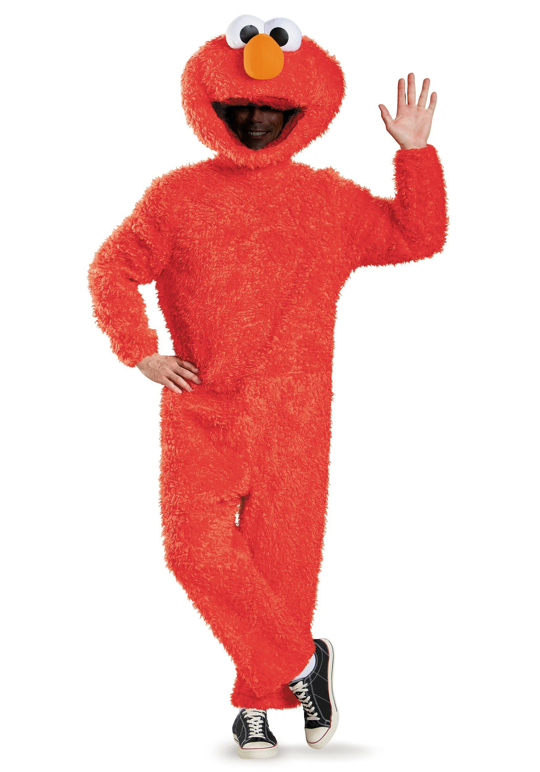 Disguise Prestige Elmo Costume For Adults 3 Disguise Prestige Elmo Costume For Adults