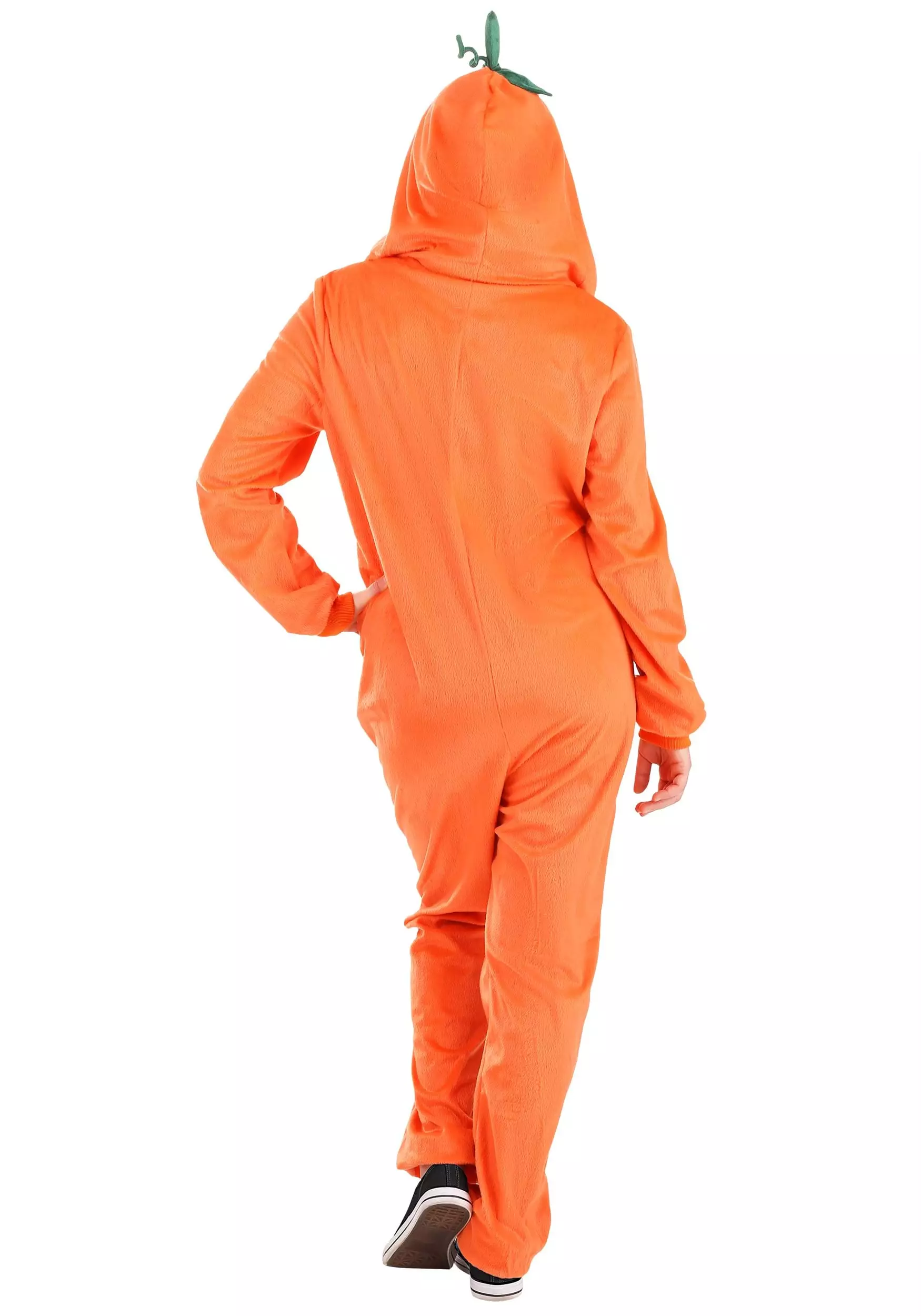 Fun Costumes Adult Pumpkin Jumpsuit Costume 4 Fun Costumes Adult Pumpkin Jumpsuit Costume - Image 2