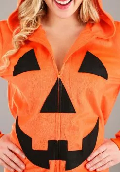 Fun Costumes Adult Pumpkin Jumpsuit Costume 12 Fun Costumes Adult Pumpkin Jumpsuit Costume -Disguise Store adult pumpkin costume jumpsuit alt 3