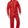 Smiffys Red Jumpsuit For Adults 1 Smiffys Red Jumpsuit For Adults -Disguise Store adult red jumpsuit