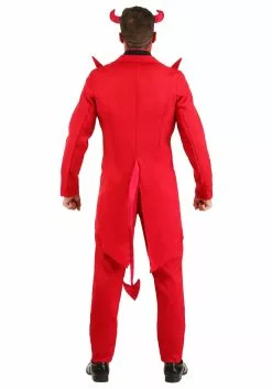 Fun Costumes Adult Red Suit Devil Costume -Disguise Store adult red suit devil costume alt 5