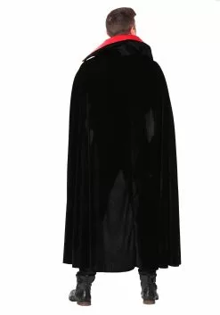 Fun Costumes Adult Red Vampire Cloak Costume -Disguise Store adult red vampire cloak 3