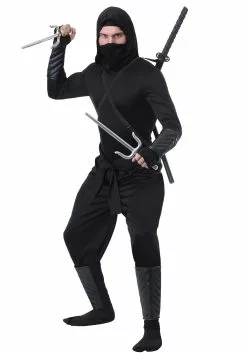 Fun Costumes Stealth Shinobi Ninja Adult Costume