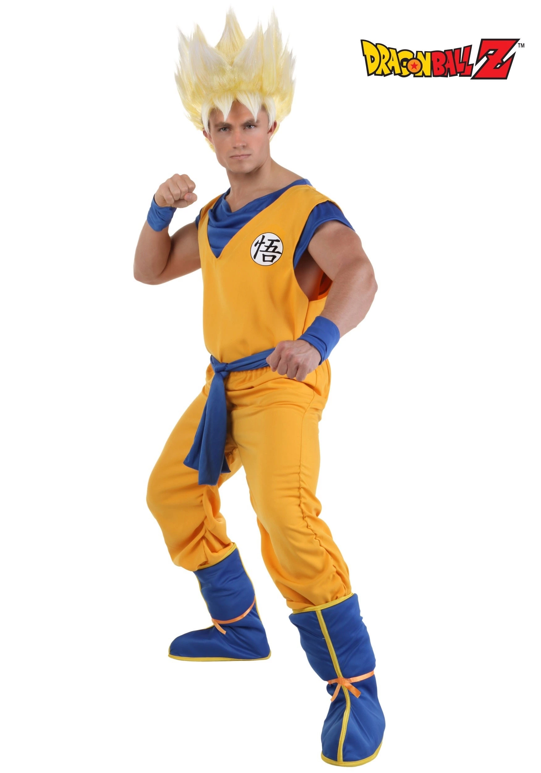 Fun Costumes Super Saiyan Goku Costume For Adults 3 Fun Costumes Super Saiyan Goku Costume For Adults