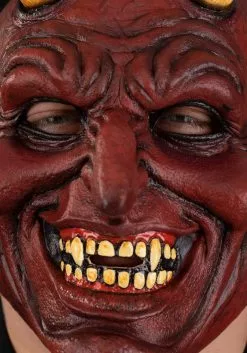 Oktober Studios The Devil Full Face Mask For Adults -Disguise Store adult the devil full face mask alt 2