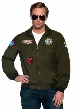 Underwraps US Navy Top Gun Pilot Jacket For Adults