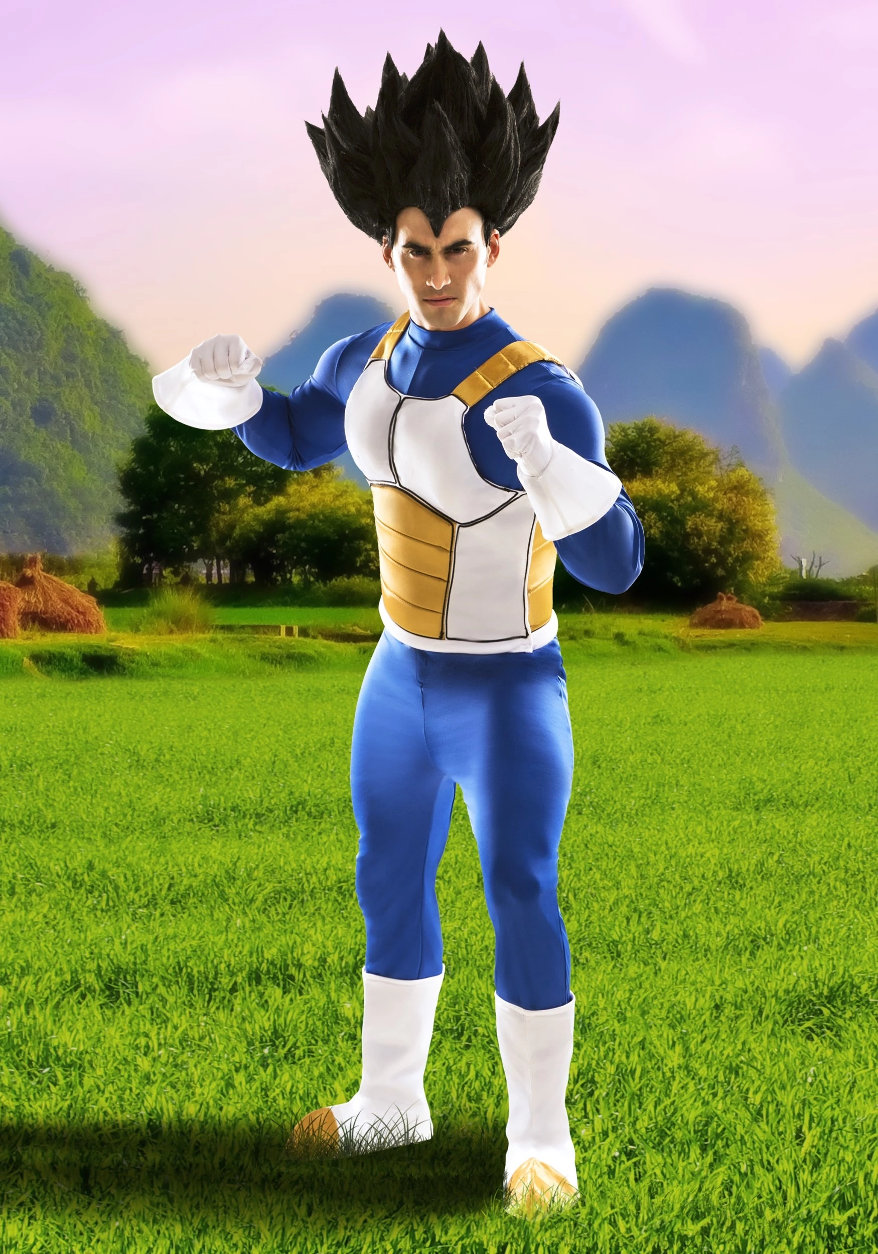 Partytime Costume & Lingerie (Yiwu) Factory Adult Vegeta Wig 4 Partytime Costume & Lingerie (Yiwu) Factory Adult Vegeta Wig - Image 2
