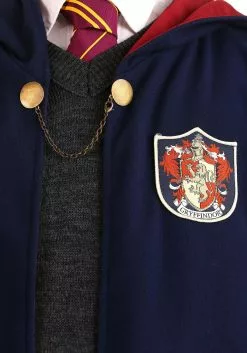 Elope Vintage Harry Potter Hogwarts Gryffindor Robe -Disguise Store adult vintage harry potter hogwarts gryffindor rob alt 4