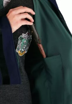 Elope Vintage Harry Potter Hogwarts Slytherin Robe -Disguise Store adult vintage harry potter hogwarts slytherin rob alt 6