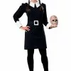 Rubies Costume Co. Inc Adult Wednesday Addams Costume 1 Rubies Costume Co. Inc Adult Wednesday Addams Costume -Disguise Store adult wednesday addams costume