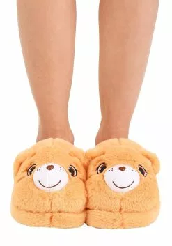Shenzen Amilla Adult's Tenderheart Care Bear Slippers -Disguise Store adults tenderheart care bear slippers alt 2