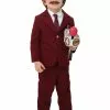 Fun Costumes Anchorman Toddler Ron Burgundy Costume -Disguise Store anchorman toddler ron burgundy costume