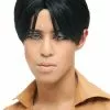 Partytime Costume & Lingerie (Yiwu) Factory Attack On Titan Adult Levi Wig -Disguise Store attack on titan adult levi wig
