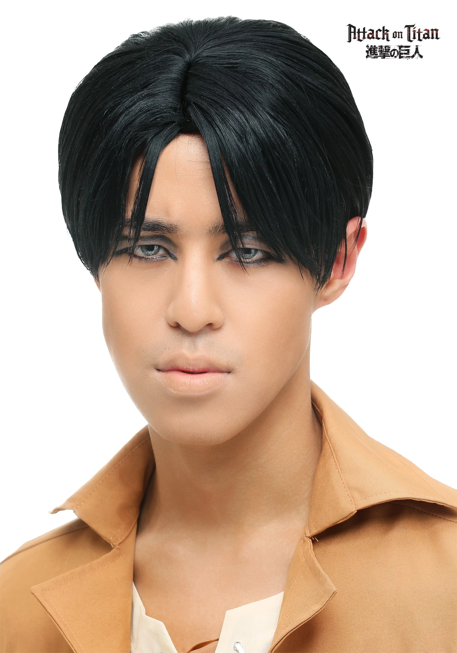 Partytime Costume & Lingerie (Yiwu) Factory Attack On Titan Adult Levi Wig 3 Partytime Costume & Lingerie (Yiwu) Factory Attack On Titan Adult Levi Wig